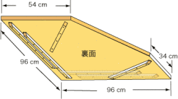 テーブルトップ96x96/34（L）
