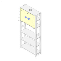 イキクッカ用背板60 x 80cm
