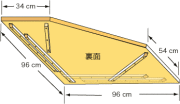 テーブルトップ96x96/34（R）