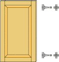 システムパーツ／クラシックパネルドア70x40