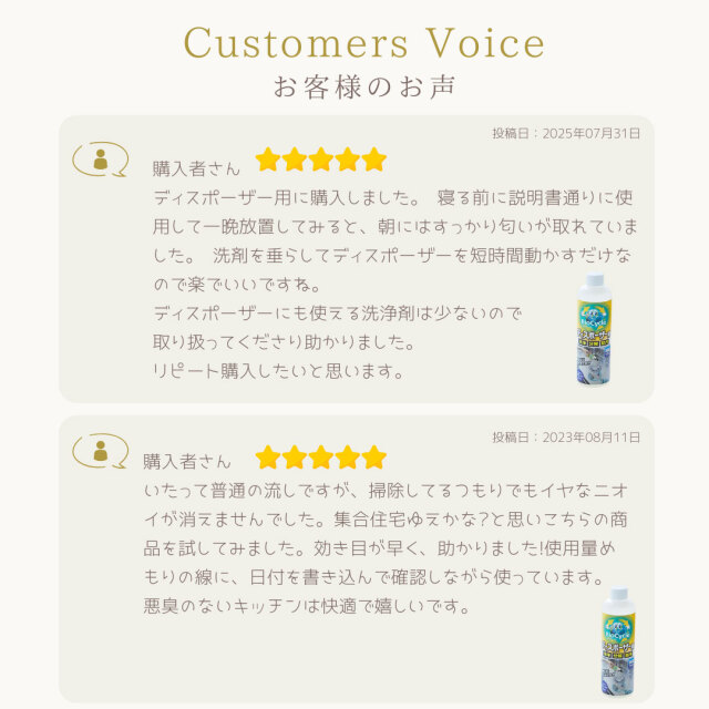 バイオサイクル,バイオサイクルディスポーザー用,口コミ