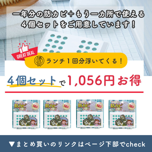 おふろの防カビアロマ PREMIUM（リラックスグリーンハーブ）