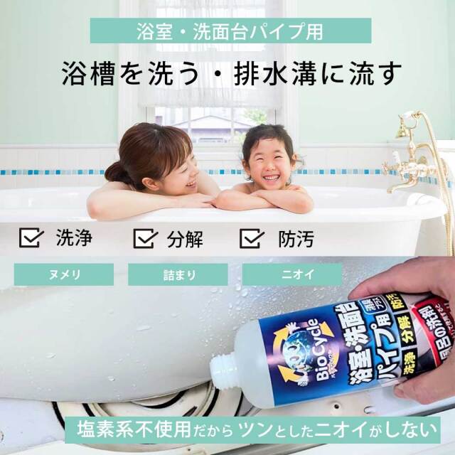 福袋,おふろピカピカセットPRO,バイオサイクル,バイオサイクル浴室・洗面台・パイプ用