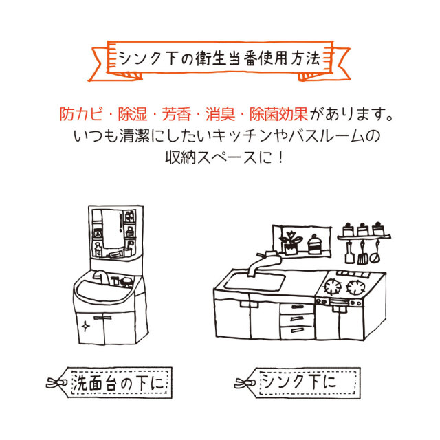 シンク下の衛生当番
