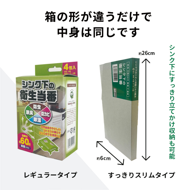 シンク下の衛生当番