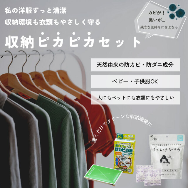収納ピカピカセット