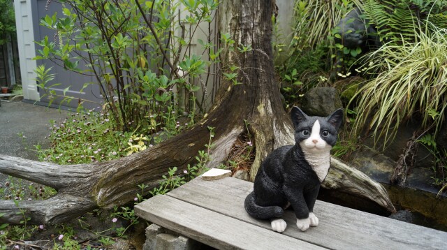 八割れ猫さま専用 八割れねこ ガーデン雑貨/ガーデニング用品/アニマルオブジェ