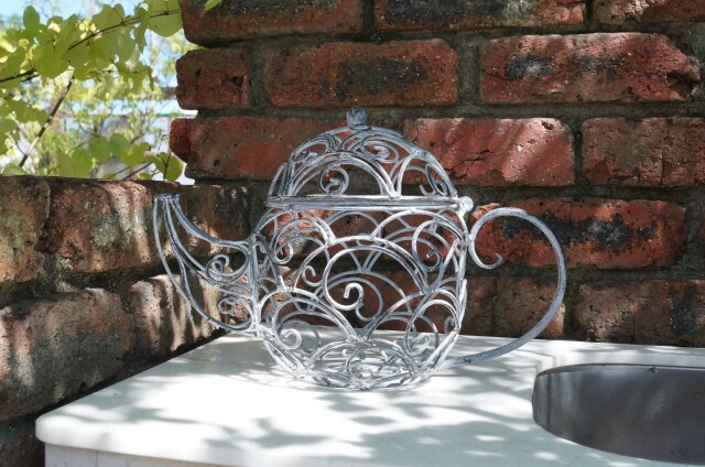 ティーポット《鉢カバー/インテリア/ランプカバー》