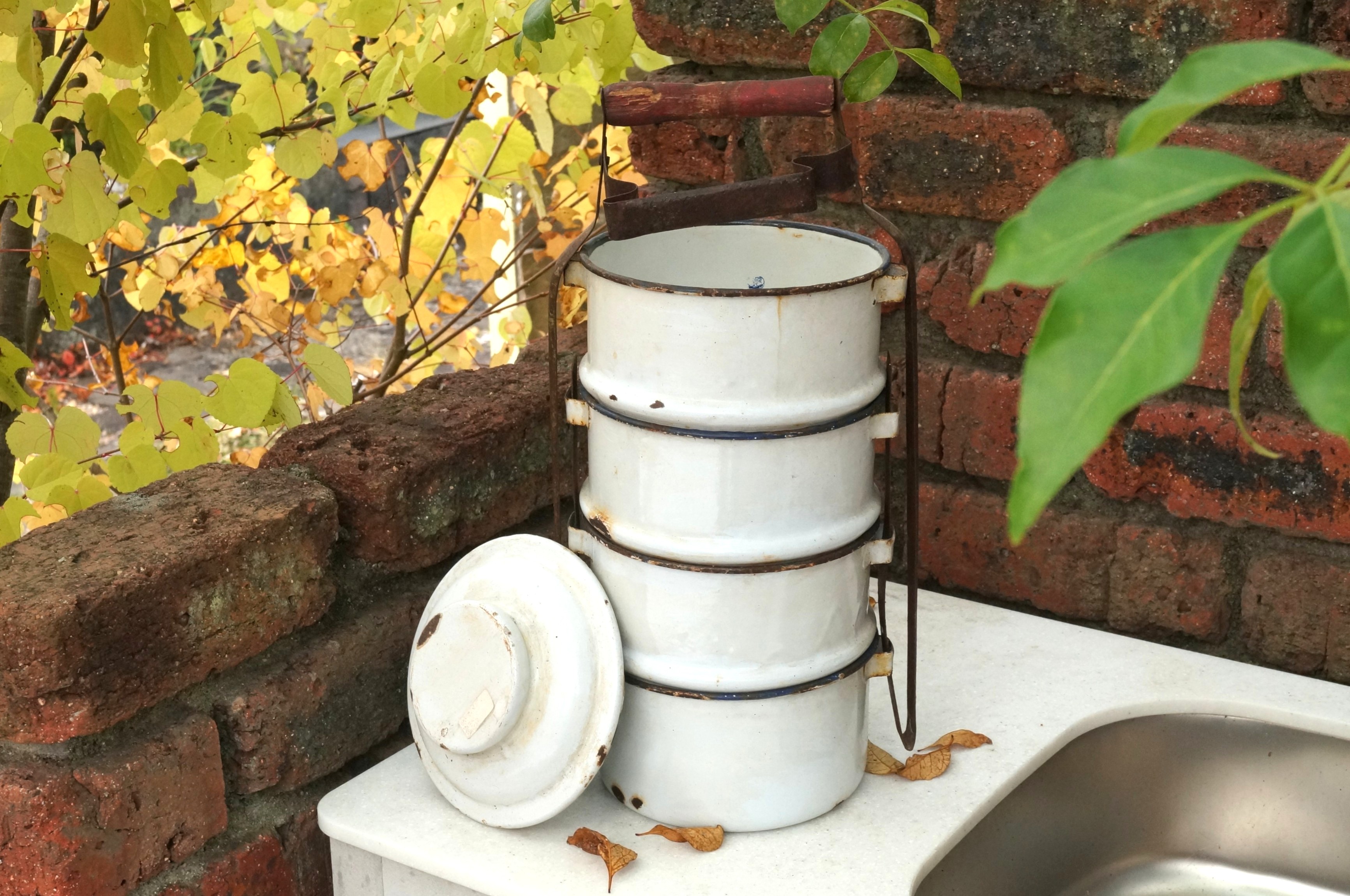 ビンテージ4段ナベ