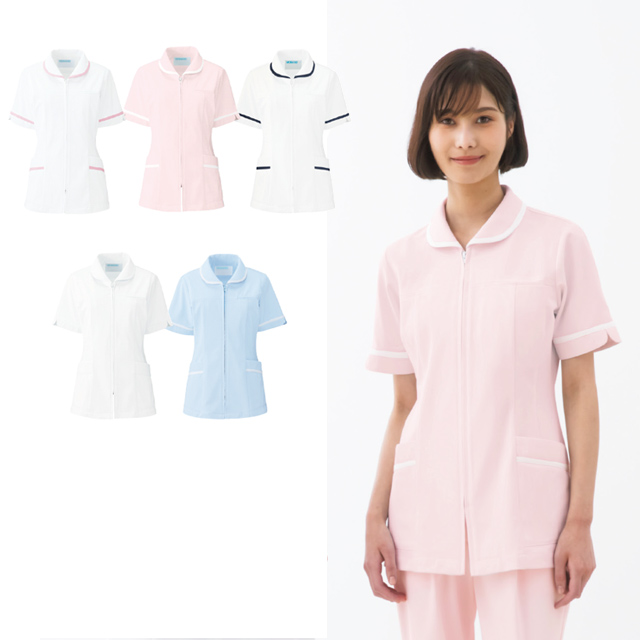 KAZEN(カゼン) 101-20 21 23 24 28 レディスジャケット半袖