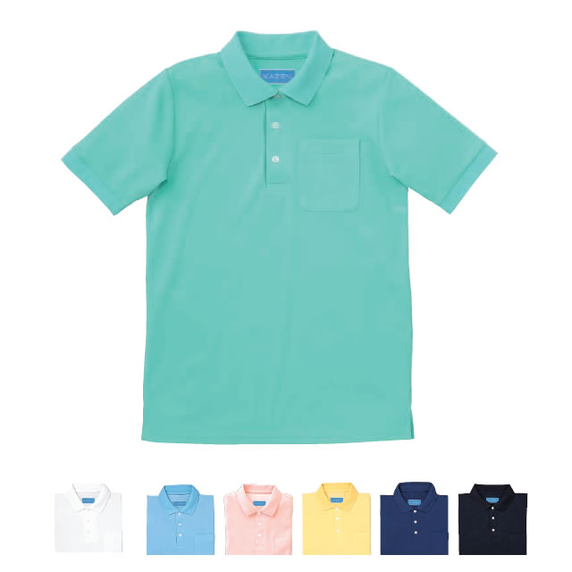 KAZEN(カゼン) 237 ポロシャツ半袖