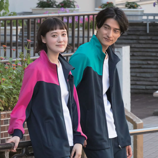 KAZEN(カゼン) KZN244-22 KZN244-23 ジャージジャケット（男女兼用）