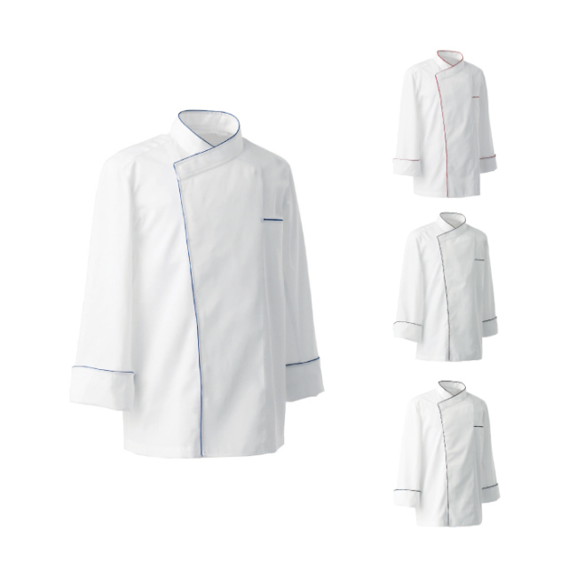 SEVEN(白洋社)BA1082 男女兼用コックコート 長袖