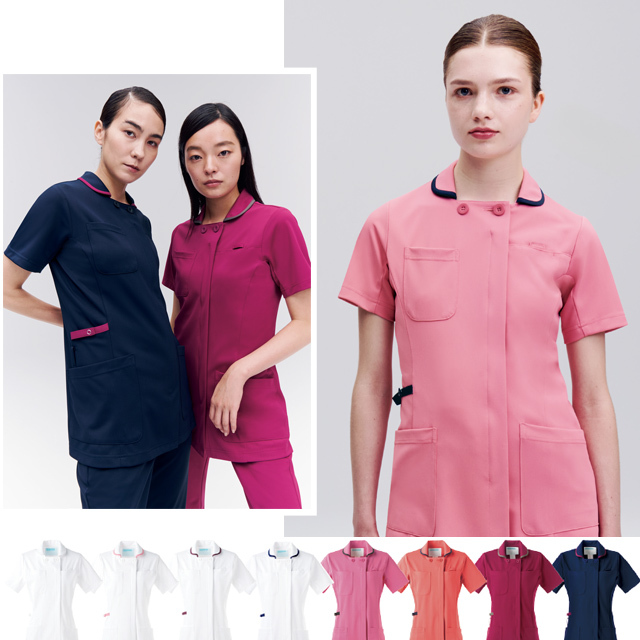 KAZEN(カゼン) 980-10 980-13 980-15 980-18 980-43 980-44 980-45 980-48 レディスジャケット半袖