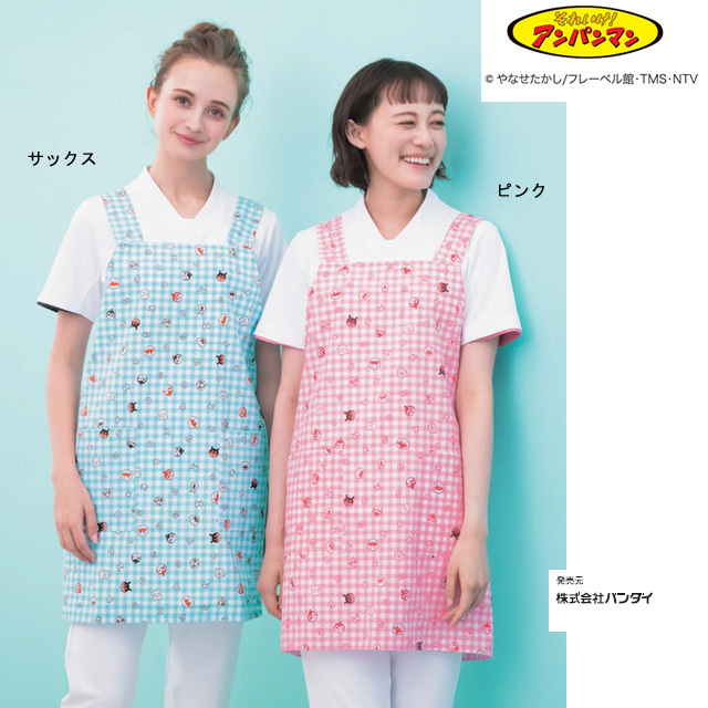 キャラクター柄 柄物エプロン
