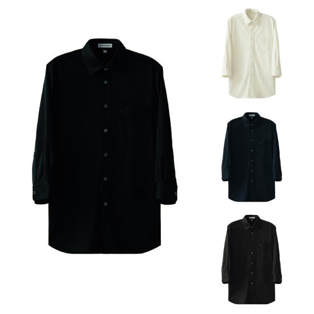 SEVEN(白洋社) CH4494 男女兼用ニットシャツ　