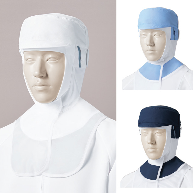 KAZEN(カゼン) KZN485-80 KZN485-81 KZN485-88 メガネスリット付きフード帽子(ケープ付き)