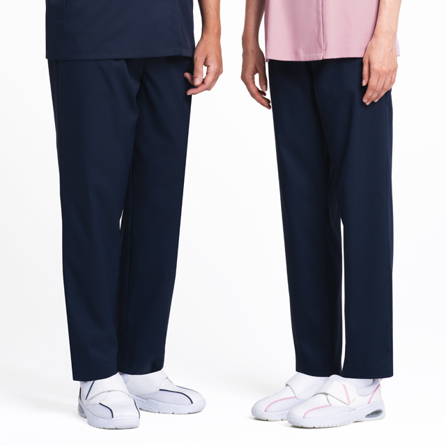 KAZEN(カゼン) KZN805-48 テーパードスラックス(男女兼用)