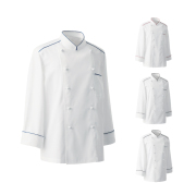 SEVEN(白洋社) BA1081 男女兼用コックコート 長袖