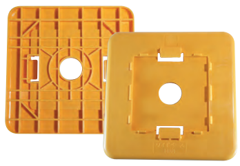 エコワイドベース（沈み防止用敷盤）　120角　50枚/セット