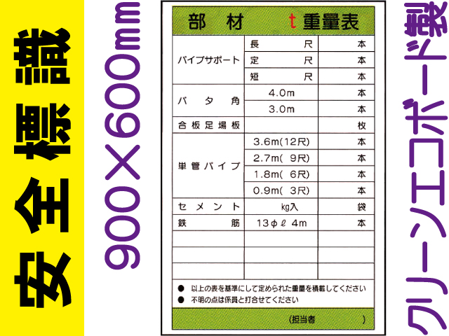 安全標識 WF18