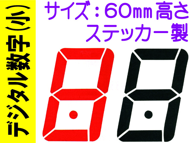 デジタル数字（小）