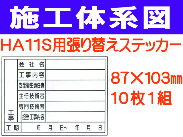 HA11S用ステッカー