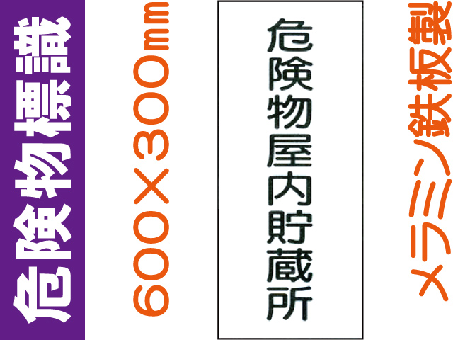 危険物標識 K7「危険物屋内貯蔵所」