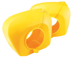 ハイカバー（クランプカバー）　イエロー　100個入