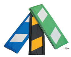 コーナーガード（反射タイプ）　※緑/白（150ｗ×2000Ｌ）　1枚