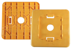 エコワイドベース（沈み防止用敷盤）　120角　50枚/セット