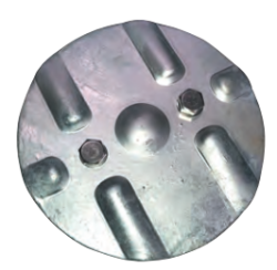 Ironman2（アイアンマン2）　180φ　高ナットM10×25　2.2ｋｇ　1個