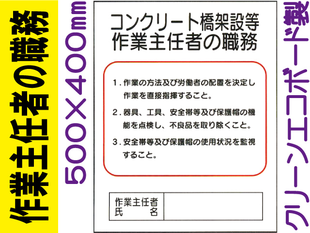作業主任者の職務 J36