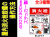 屋内消火栓設備の操作方法 ステッカー製 EP153(A)(B)(C)