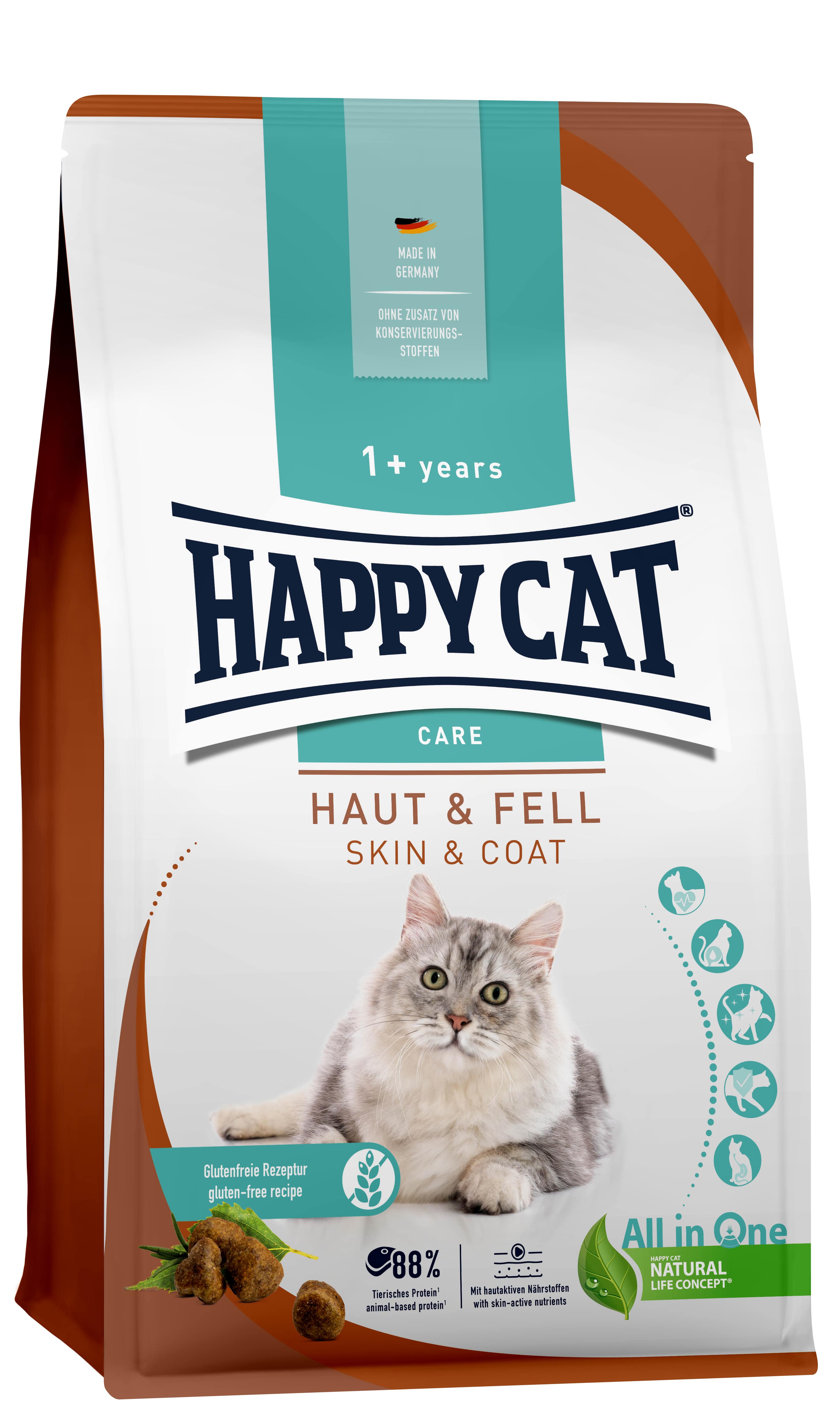 HAPPY CAT　スキン & コート（皮膚被毛ケア） 300g