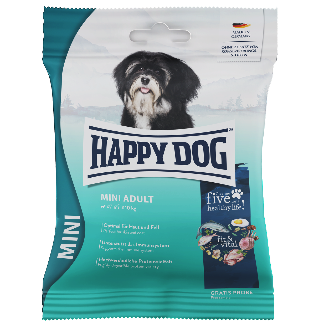 HAPPY DOG ミニ アダルト - 80g【ネコポス可】