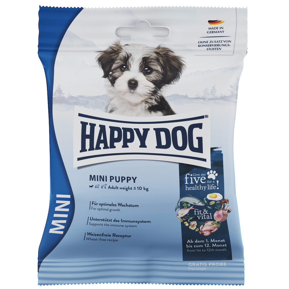 HAPPY DOG ミニ パピー - 80g 【ネコポス可】