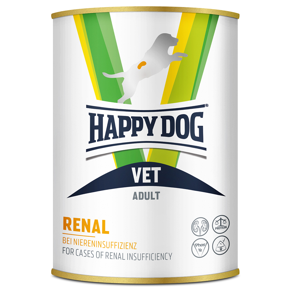 HAPPY DOG VET リーナル (腎臓ケア) ウェット缶 - 400g