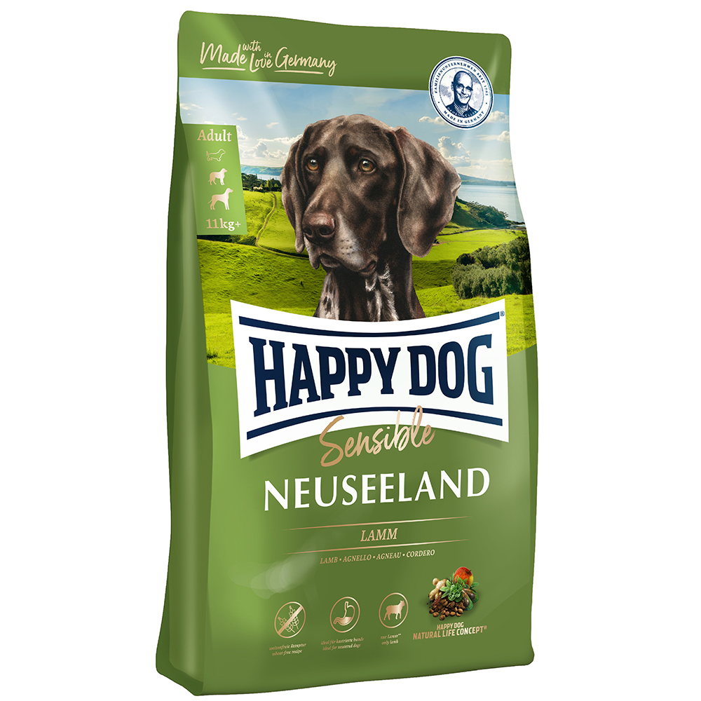 HAPPY DOG ニュージーランド（ラム＆ライス）消化器ケア - 4kg