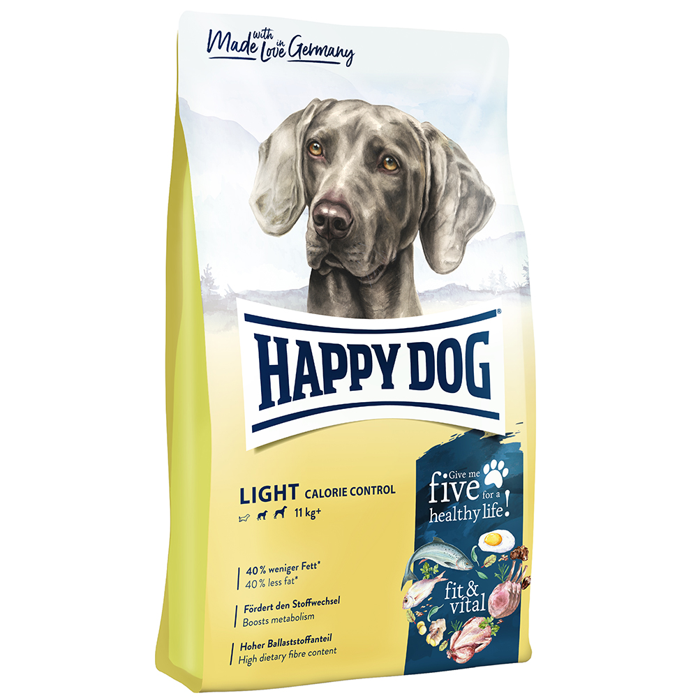 【定期購入】 HAPPY DOG ライト カロリーコントロール（低脂肪） - 12kg