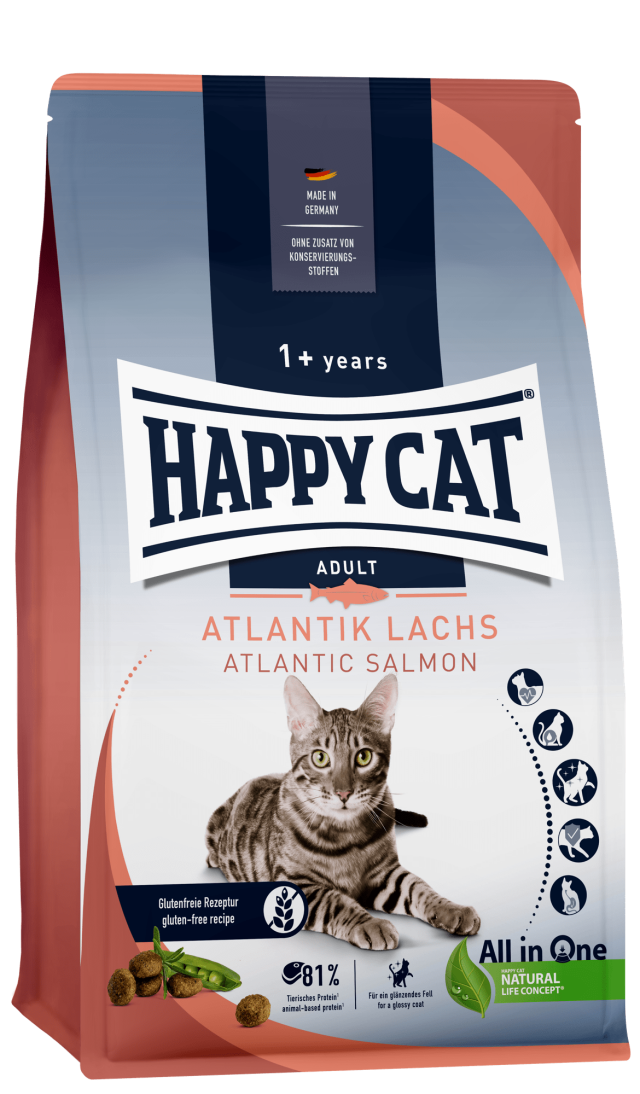 【定期購入】 HAPPY CAT　アトランティック サーモン 300g