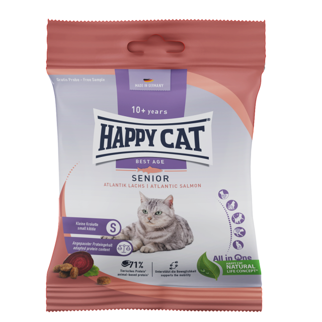 HAPPY CAT　シニア アトランティック サーモン 50g 【ネコポス可】
