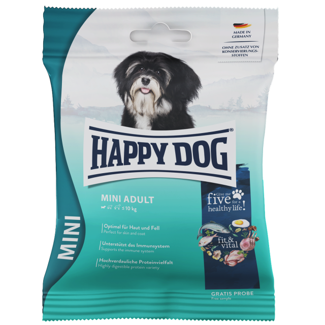 HAPPY DOG ミニ アダルト - 80g【ネコポス可】