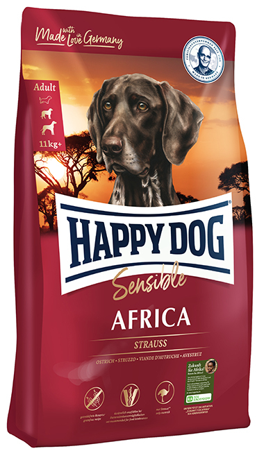 【定期購入】HAPPY DOG アフリカ 1kg
