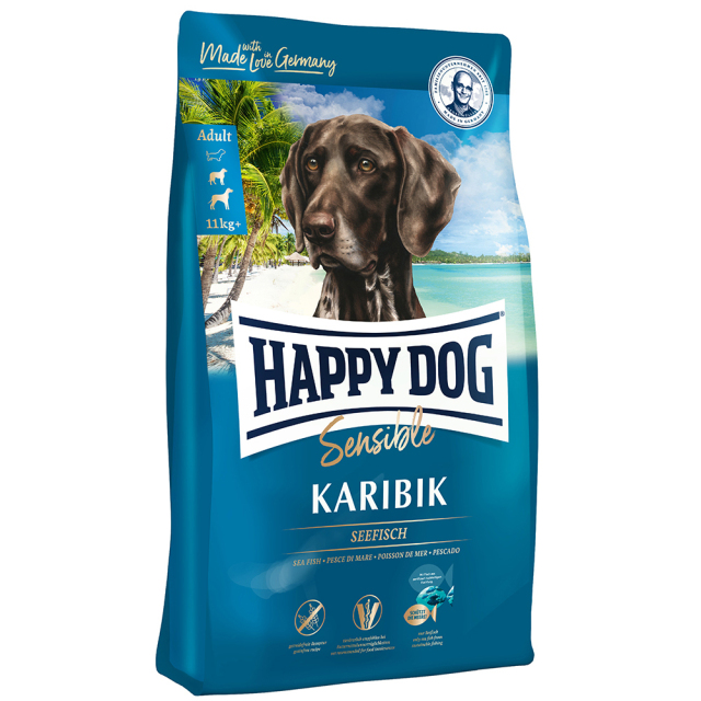 【定期購入】 HAPPY DOG カリビック（シーフィッシュ）グレインフリー - 4kg