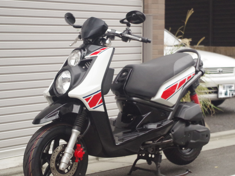 BW'S125用　ストロボステッカー4 二色