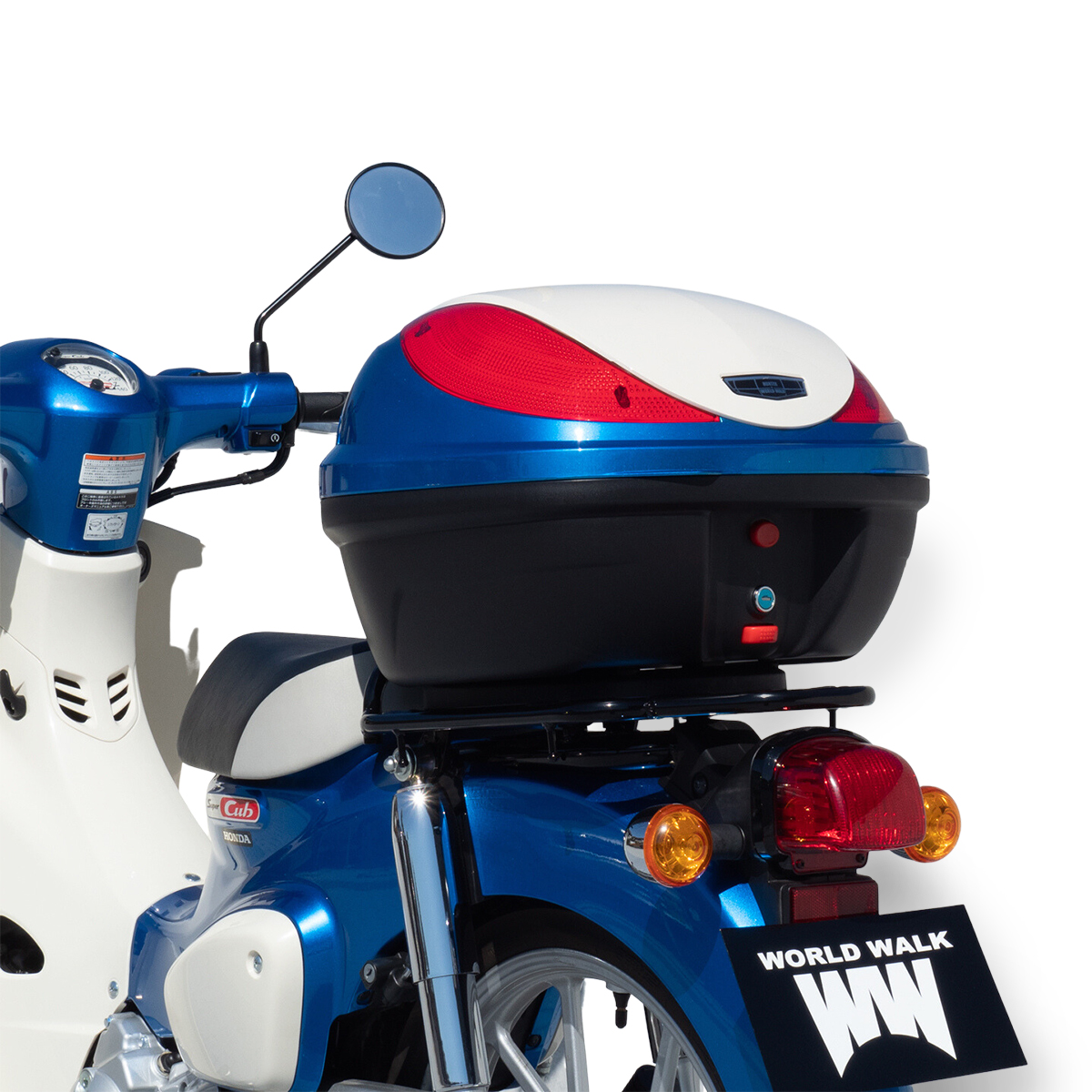 スーパーカブ110 純正色 塗装リアボックス