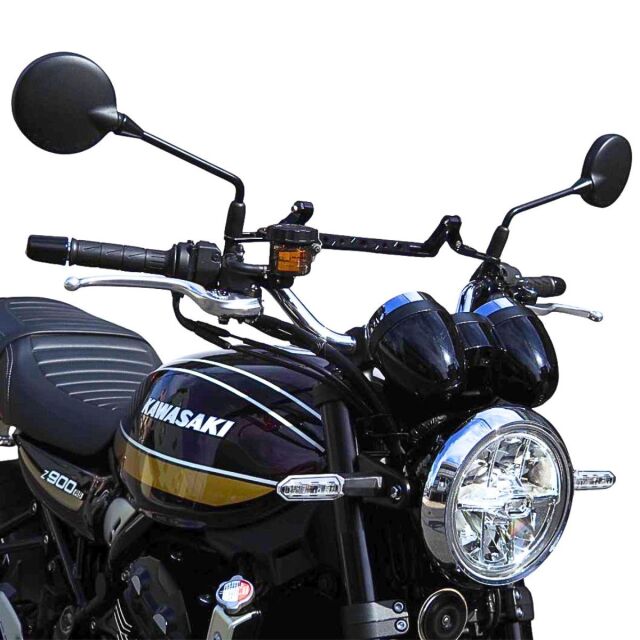 Z900RS アジャスタブルミラーマウントバー クランプバー