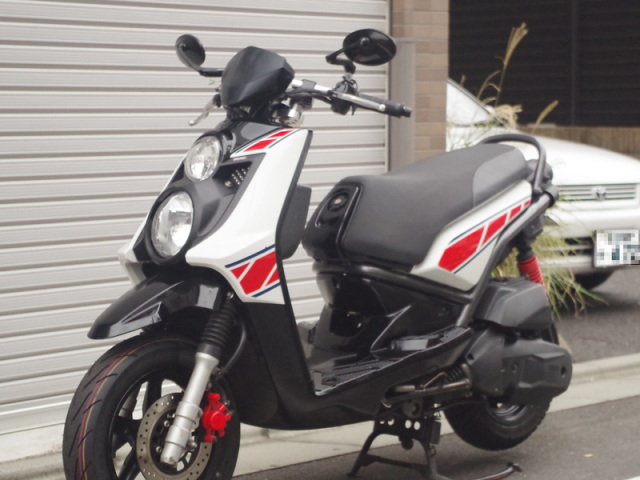 BW'S125用　ストロボステッカー4 二色