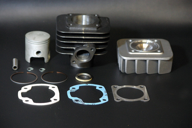 ジャイロキャノピー　ジャイロアップ　ジャイロX 用　65.3ｃｃ　ボアアップキット　ヘッド付き